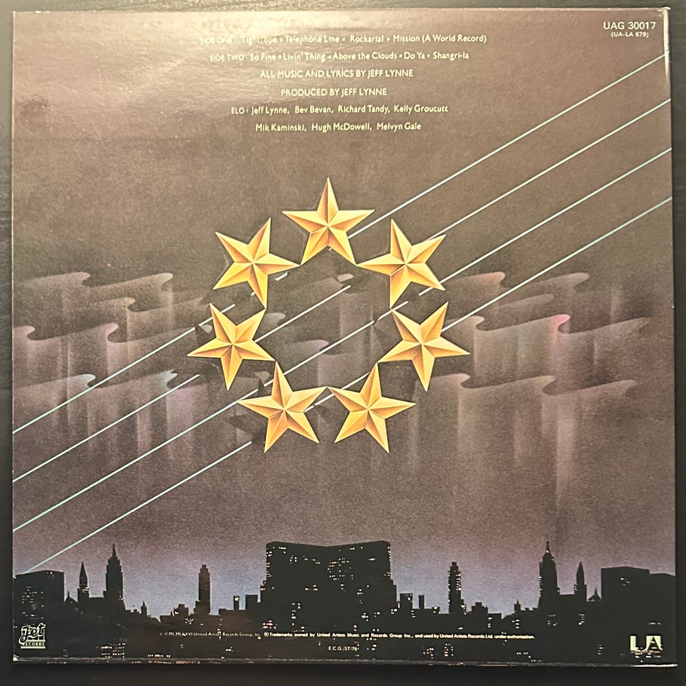 Electric Light Orchestra - A New World Record (Скандинавия 1976г.)