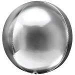 Шар фольгированный 60 см “Шар” (Серебро)