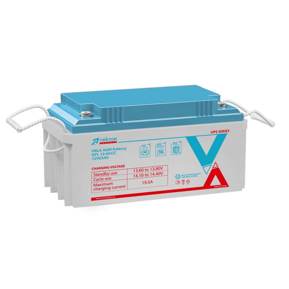 Аккумуляторная батарея Vektor Energy GPL 12-65CC