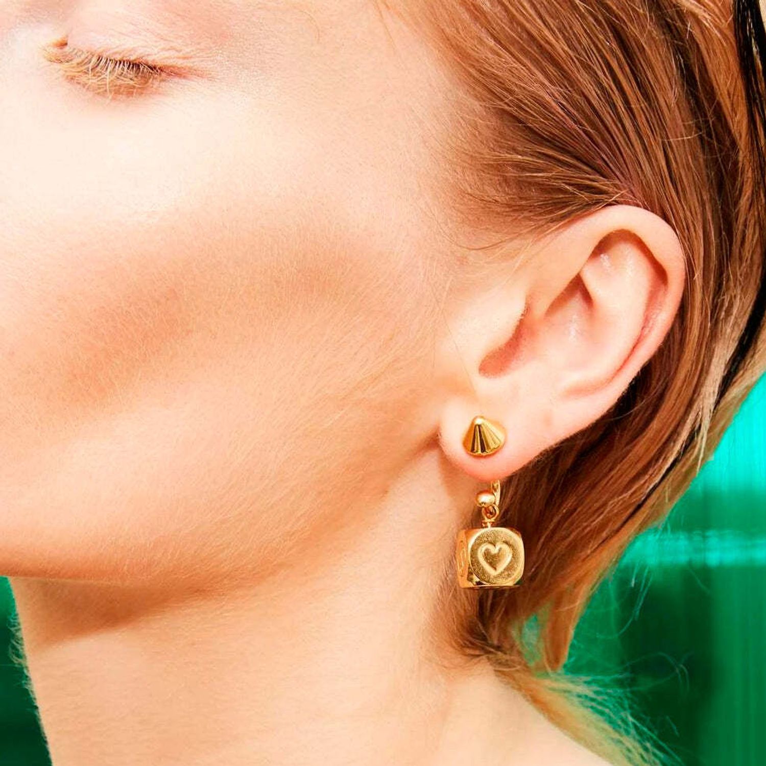 Моносерьга Lucky Dice Earring