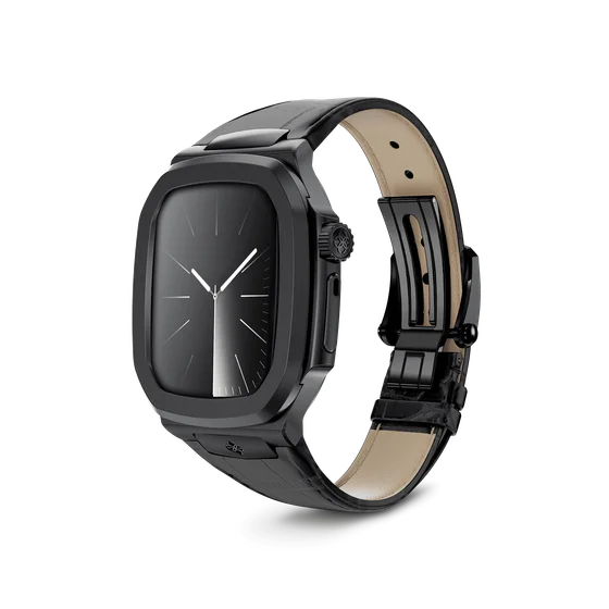 Корпус для Apple Watch ROYAL45 - Black Leather