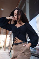 Шорты женские коричневые с ремнем недорого