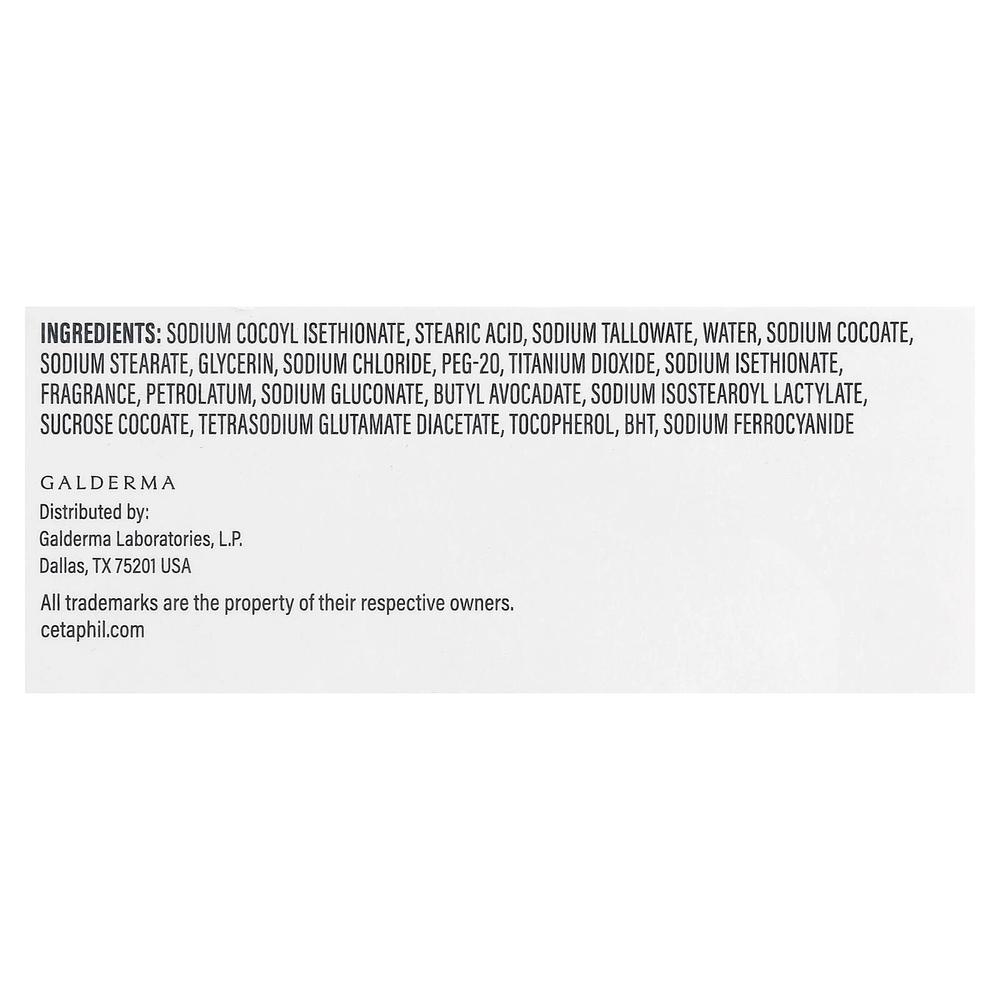 Cetaphil, мыло для глубокого очищения, для нормальной и жирной кожи, 127 г (4,5 унции)