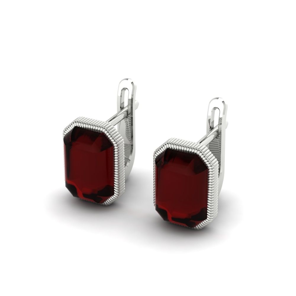 Серьги Леденцы с вишневым янтарем