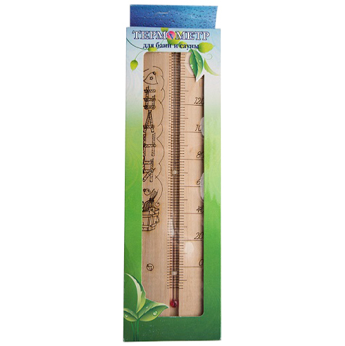 Термометр для сауны большой ТСС-4 "Sauna" (в коробке)