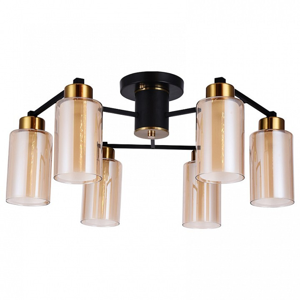 Накладная люстра Arte Lamp A7027PL-6BK