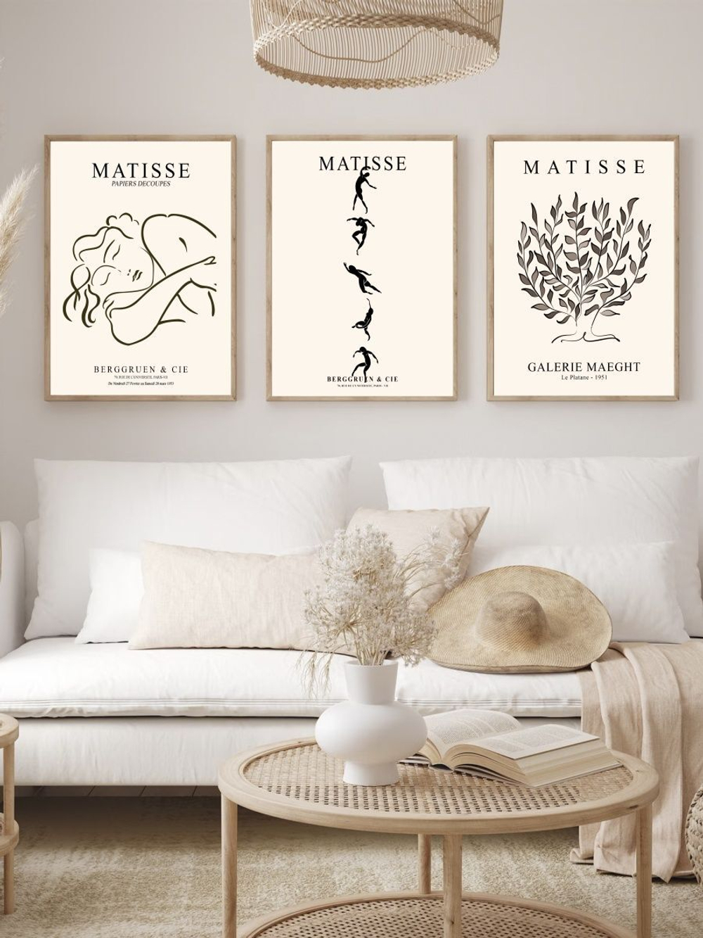 Набор постеров 40х50 матис дерево люди беж арт 170807152 ТТН 246259158