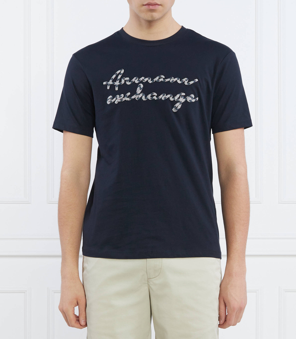 Футболка Armani Exchange - темно-синий(3RZTJB ZJBYZ)