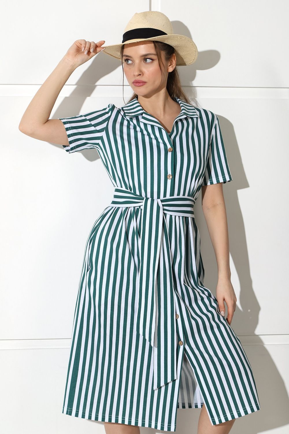 Платье женское Лагуна-3 Виотекс ЗЕЛЁНЫЙ