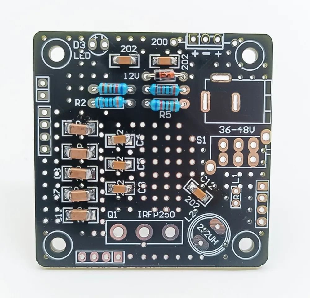 Набор для самостоятельной сборки и пайки (конструктор) &quot;&quot;Катушка Тесла - электронная плазменная свеч