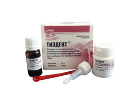 Тиэдент (порошок 14г+жидкость 10 мл)
