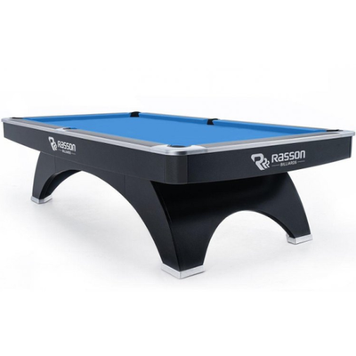 Стол / пул Rasson OX 8 ф (черный, плита 30 мм) Wk