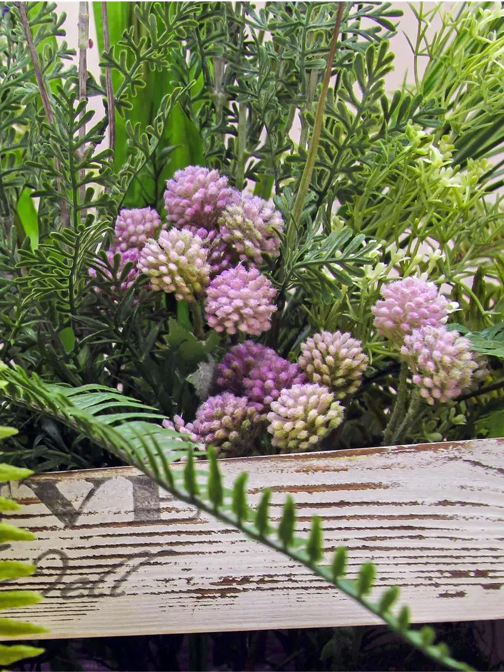 Искусственные цветы для декора в кашпо