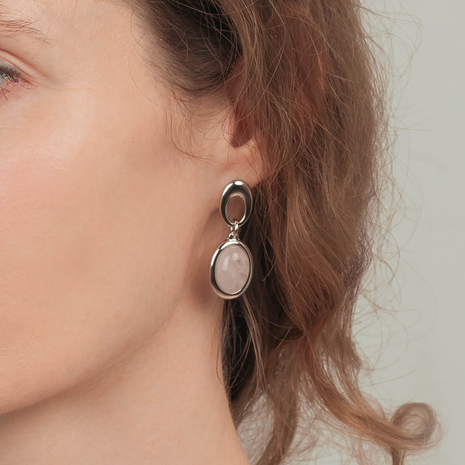 Серьги Possebon Q.Rose A0368.7 S