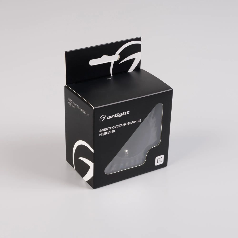 Механизм электрической розетки SCT-NOBE-MEU1-SFPL-BK (230V, 16A) (Arlight, Черный оникс) 054277