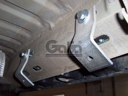 Фаркоп оцинкованный Galia R081A для Renault Kangoo 1998-2010(паспорт и сертификат в комплекте)(без электрики)