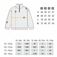 Cвитшот UNIFORM HALFZIP CLUB, черный
