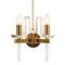 Бра Crystal Lux Marron AP2 Brass