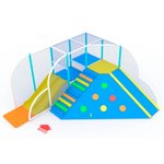 Лабиринт-скалодром для малышей «Айсберг» 50 м² (7,75*7,45*2.5м)