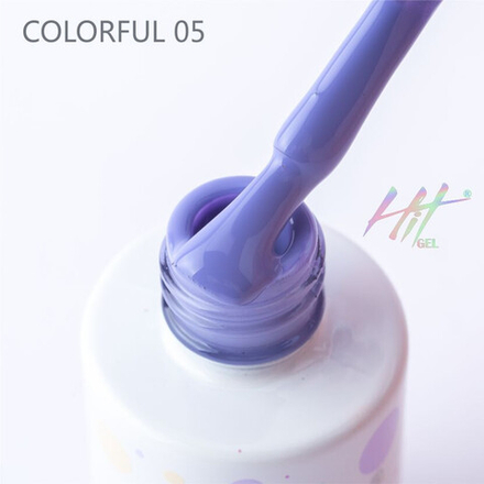 Гель-лак ТМ "HIT gel" №05 Colorful, 9 мл