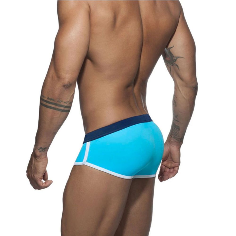 Мужские плавки брифы голубые Romeo Rossi RR6644-17