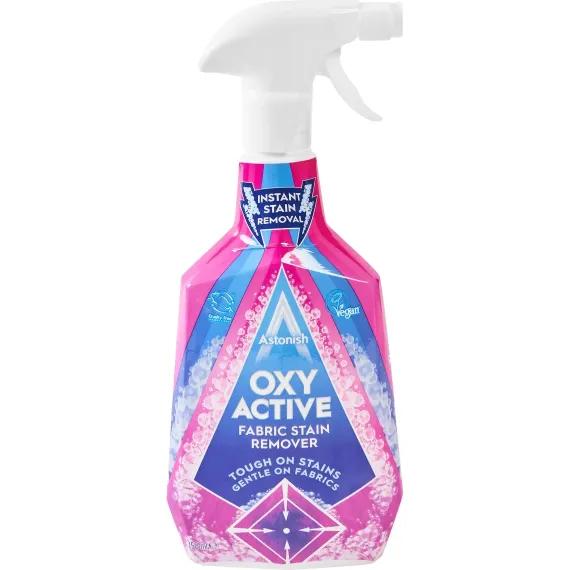 Пятновыводитель Astonish активный для тканей OXY ACTIVE FABRIC STAIN REMOVER
