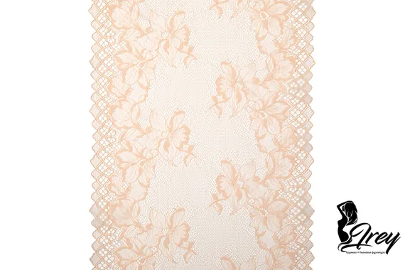 03-277 ОПТ Кружево эластичное 24 см, телесный 126