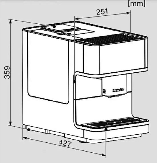 Кофемашина Miele CM 6160 OBSW черный