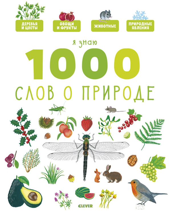 Главная книга малыша. Я знаю 1000 слов о природе