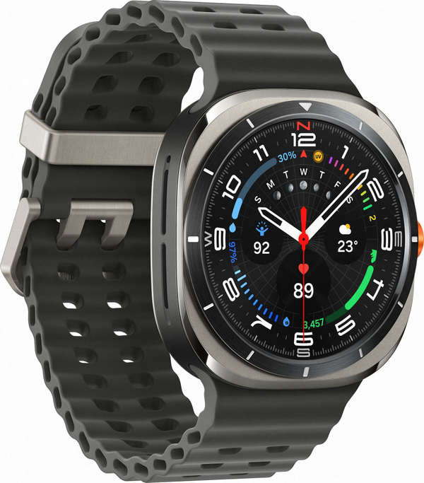 Умные часы Samsung Galaxy Watch Ultra LTE 47мм, серебряный титан