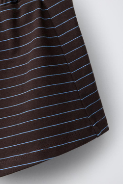 ZARA ШОРТЫ ИЗ МЯГКОЙ ТКАНИ, КОРИЧНЕВЫЙ