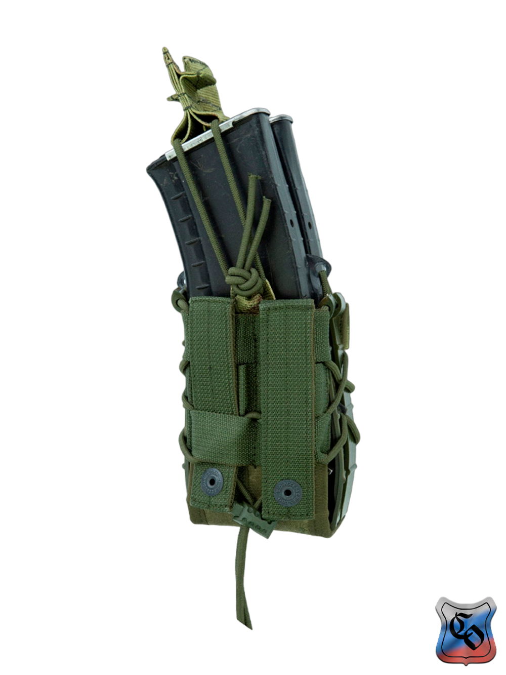 Подсумок SSO АКМ 2 RAID MOLLE без клапана и с утяжкой (Мох)