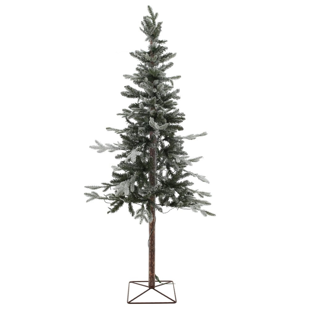 Елка искусственная "Муза" с подсветкой, L81 W81 H167/182 см, 582 ветки, 100 LEDламп, работает от сет