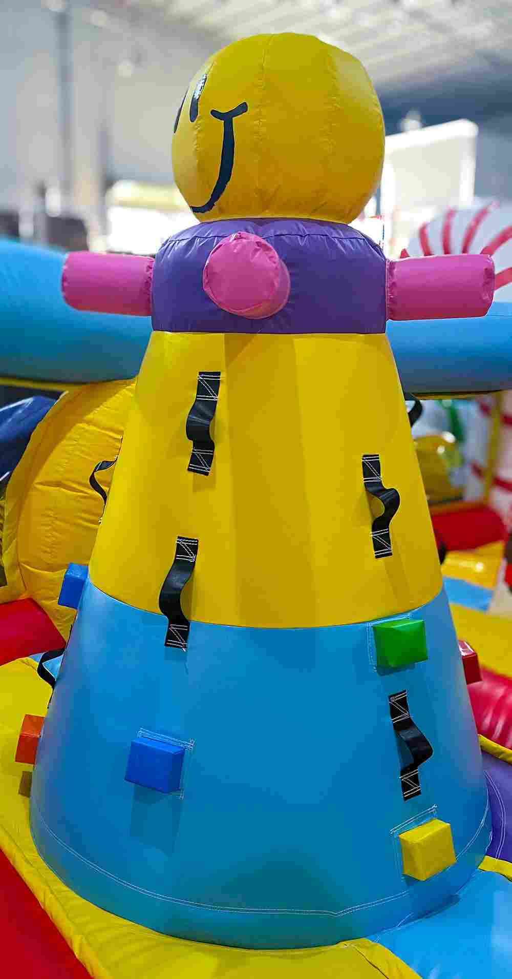 Коммерческий надувной батут «Мороженое 3», 5*5*3,5 м