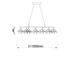 люстра Heracleum the Big O D150