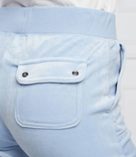 спортивные штаны del ray Juicy Couture - голубой(JCAP180)