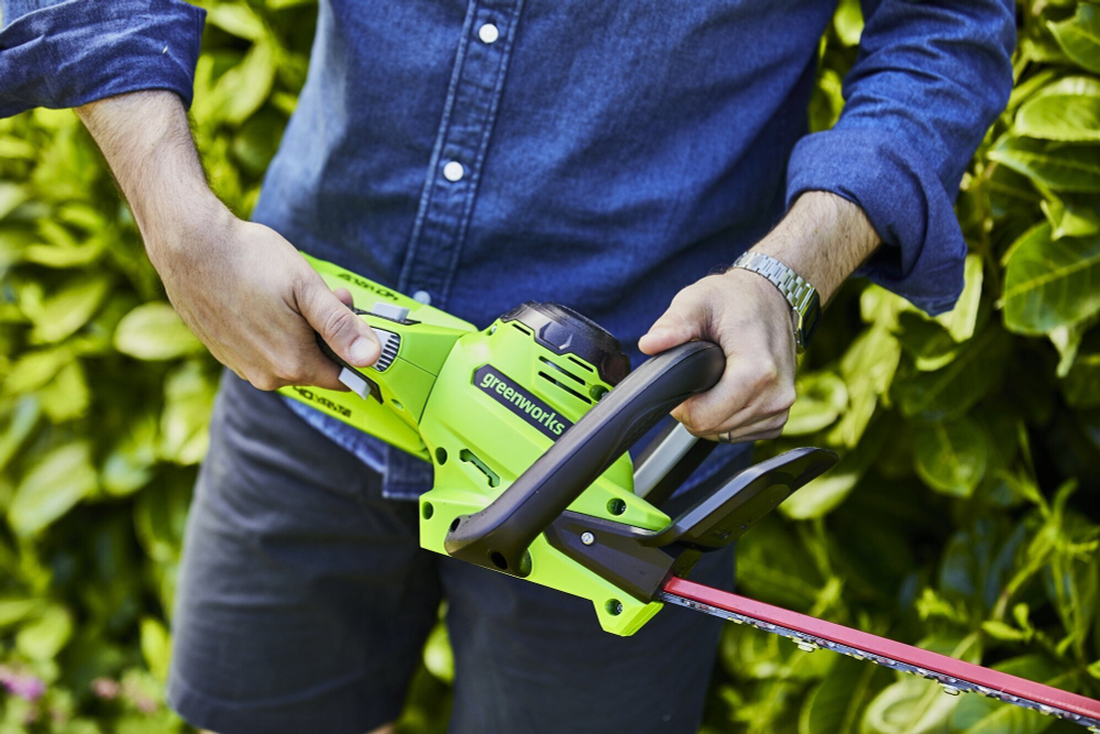 Кусторез аккум. GREENWORKS G40HT61 40V,61см,2800резов/мин,без акб/зу (2200907)