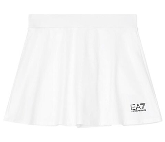 Теннисная юбка EA7 Tennis Pro Mini - brilliant white