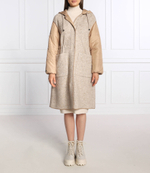 Хлопковое пальто Peserico - бежевый(S21339 A8381)