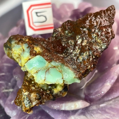 35426 Хризопраз необработанный 41-50мм