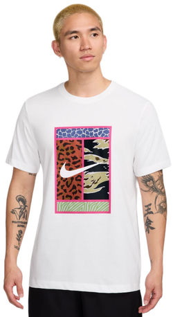 Мужская теннисная футболка Nike Court Dri-FIT Tennis - white