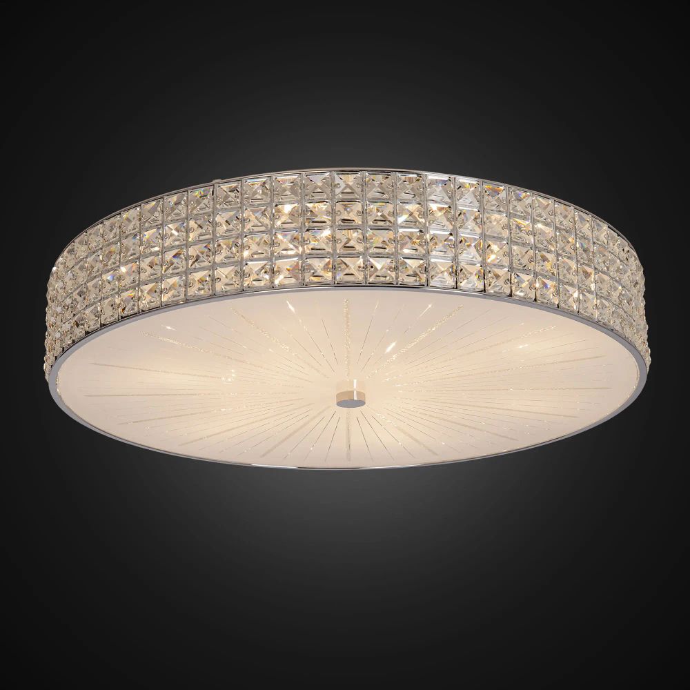 Citilux Портал CL324101 Люстра хрустальная Хром