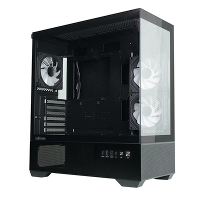 Корпус ZALMAN CHRONIX, ATX, Black, без БП
