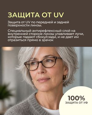 Прогрессивная линза Zeiss RX SmartLife Superb BlueGuard Gold UV 1.6