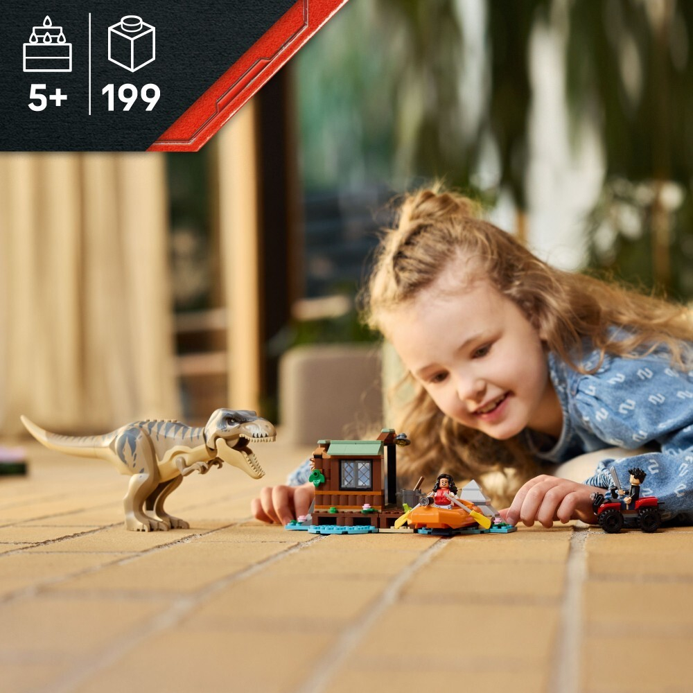 LEGO Jurassic World - Побег по реке от тираннозавра 76975