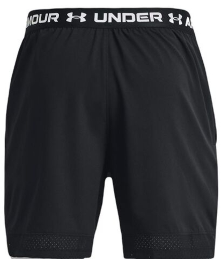 Теннисные шорты Under Armour Vanish Woven 2-in-1 Shorts - black/white