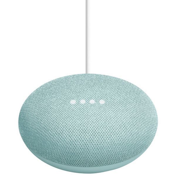 Домашний помощник Google Home Mini (Aqua / Голубая)