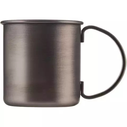 Кружка для коктейлей «Московский мул» античный никель сталь нерж. 400мл D=89,H=90мм никелев