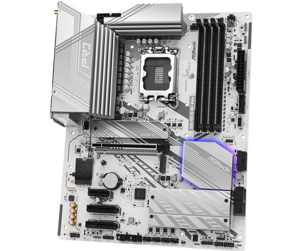 Материнская плата ATX ASRock Z890 PRO RS WIFI WHITE