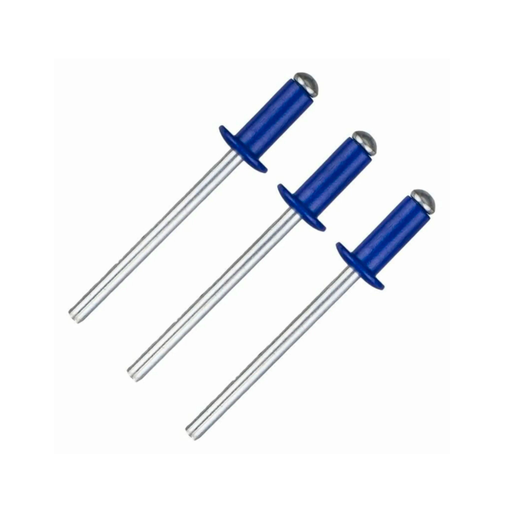 Заклепка вытяжная 4*10 RAL5005 сигн.синий (50шт/упак)